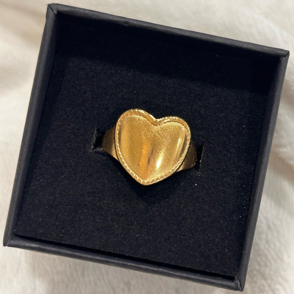 18K Gold Waterproof Adjustable Ring | Tarnish Free,Sweat proof,Everyday Jewelry